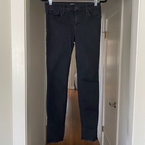 J Brand High Rise Black Denim